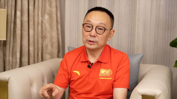 庆祝中国共产党成立100周年文艺演出《伟大征程》副总导演沙晓岚接受《经济参考报》记者专访。