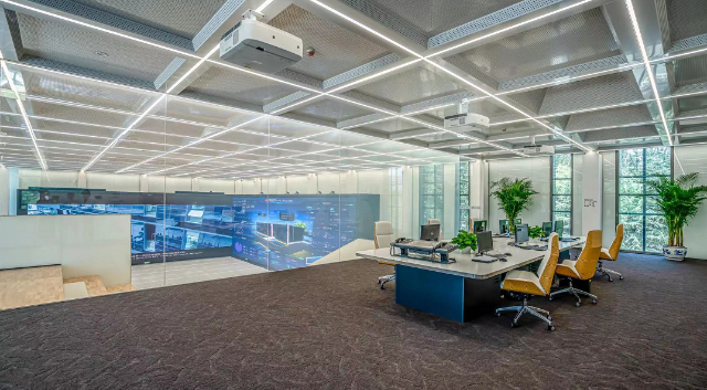 BIPV中心内景图。国家能源集团绿建中心供图