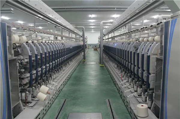 资料图片：百隆（越南）B区B-A10万锭大型车间一角