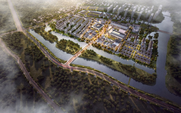 （绍兴置地中心效果图，华润置地供图，央广网发）