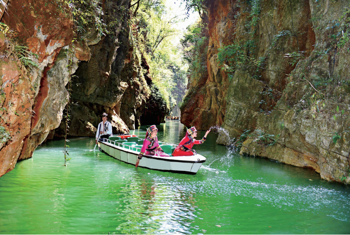 风光秀丽迷人的九乡风景区 供图