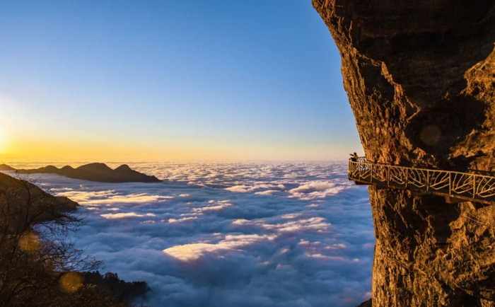 金佛山绝壁栈道 南川区委宣传部供图