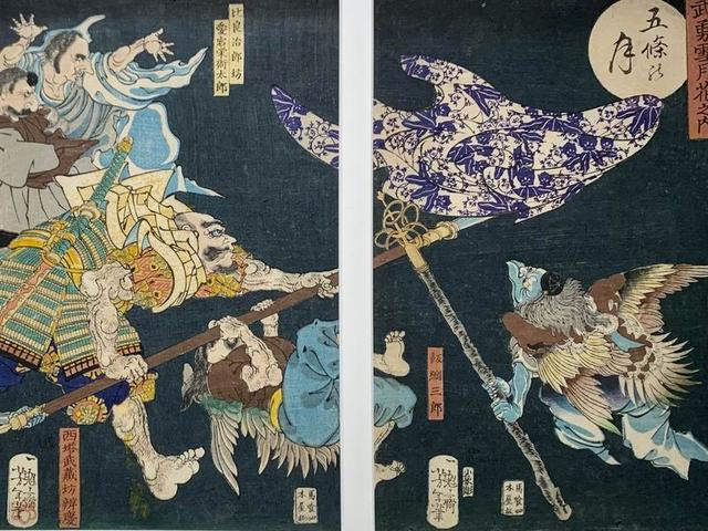 浮世绘中的“百鬼夜行”，北京呈现日本妖怪文化展