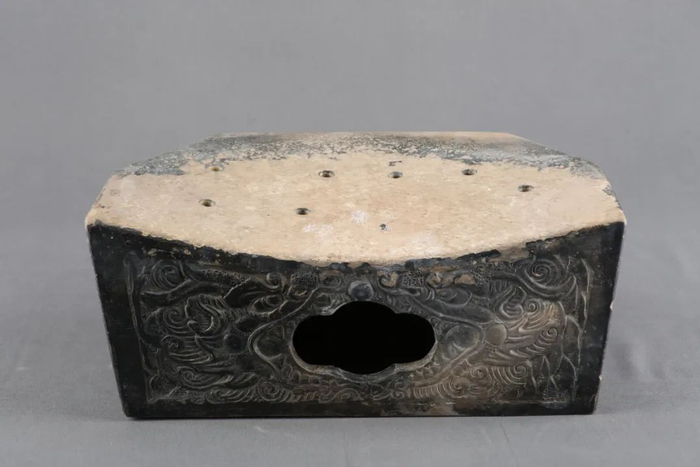 寄寄老人陶枕   元