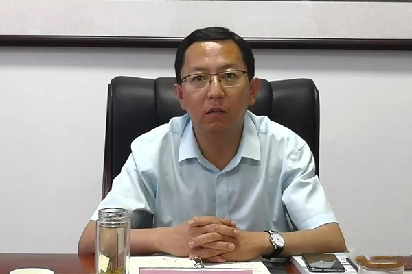 原平市市委副书记、市长常永峰讲话（段少雄供图）