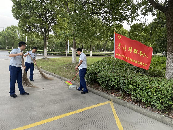 　　志愿服务现场（央广网发 通讯员供图）