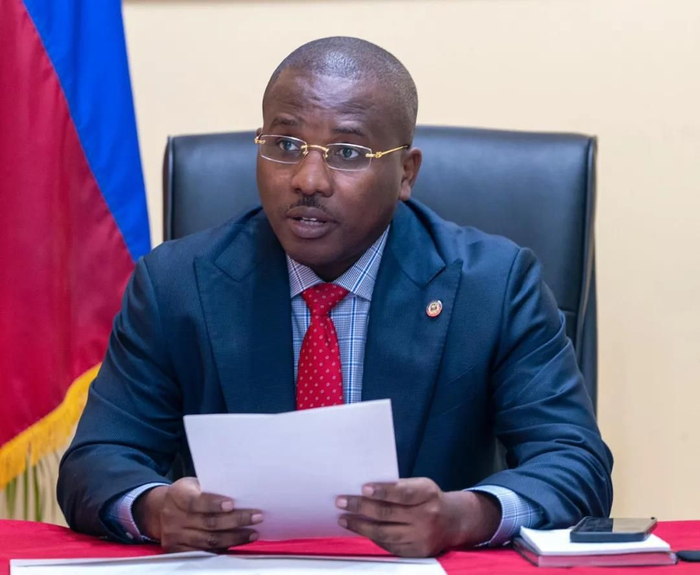 海地临时总理克洛德·约瑟夫。图片来自约瑟夫推特