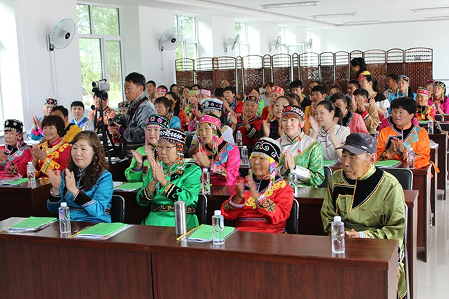 开展民族团结进步宣传教育。逊克县委宣传部 供图