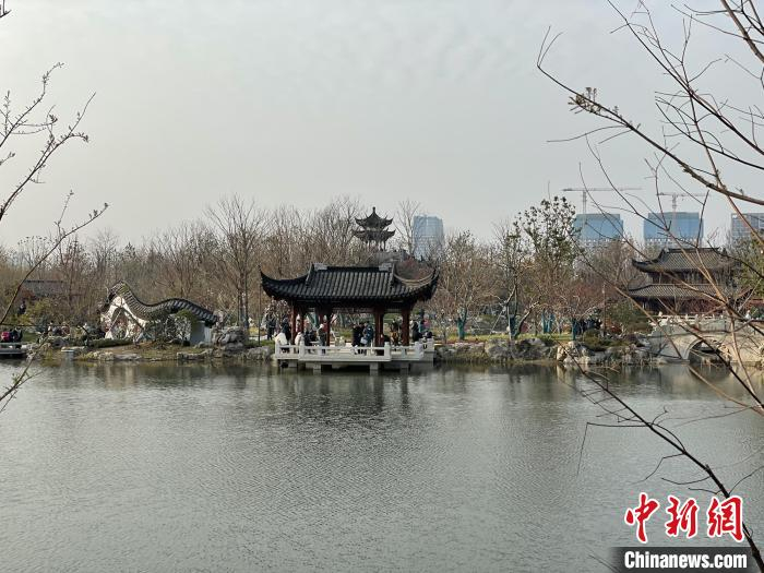 上海世博文化公园北区内的申园。　康玉湛 摄