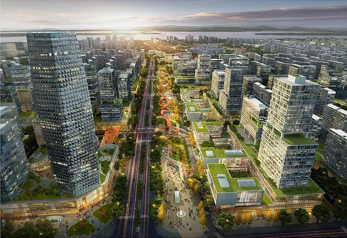 江宁滨江新区 效果图