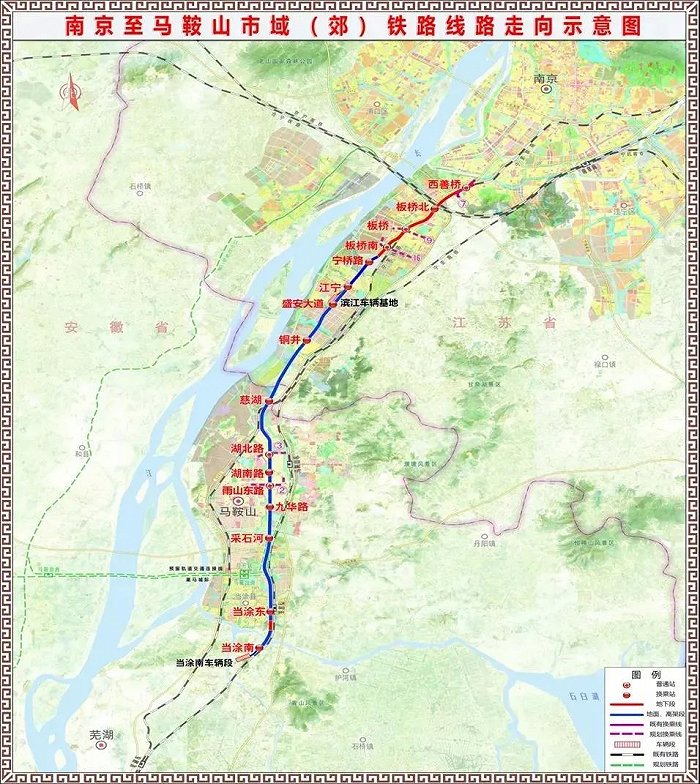 地铁线路示意图