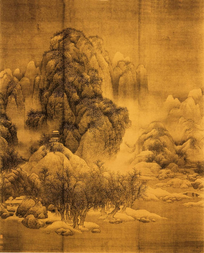 北宋 范宽《雪景寒林图》