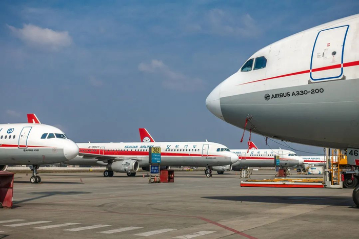 川航飞机 四川航空供图