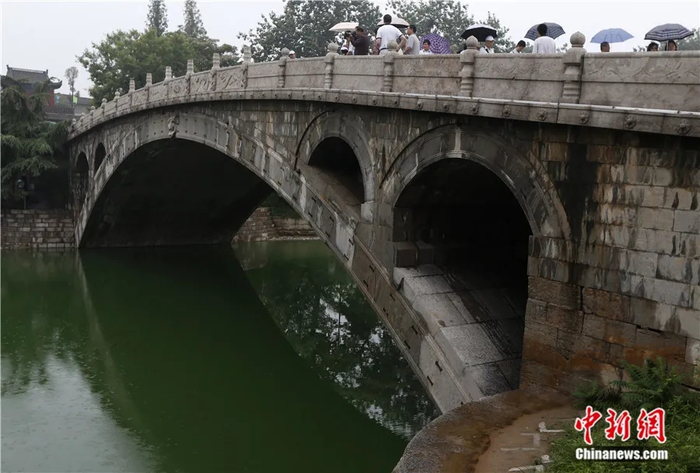 赵州桥 中新社记者 刘关关 摄