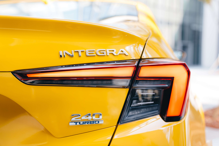 广汽本田型格尾灯与铭牌展示 企业供图