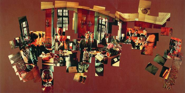 英国大使馆的午宴，霍克尼，1983年2月16日，东京