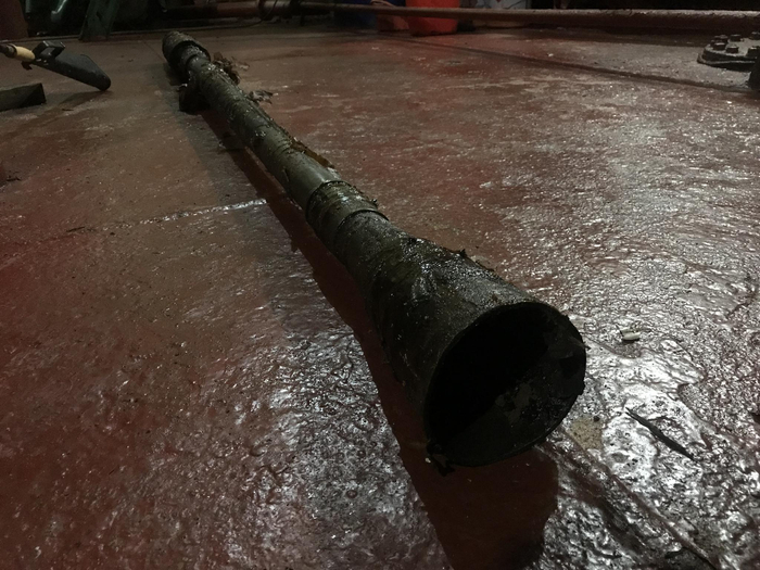 船舶内部火炮筒