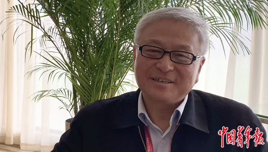     清华大学国际关系研究院院长阎学通。 