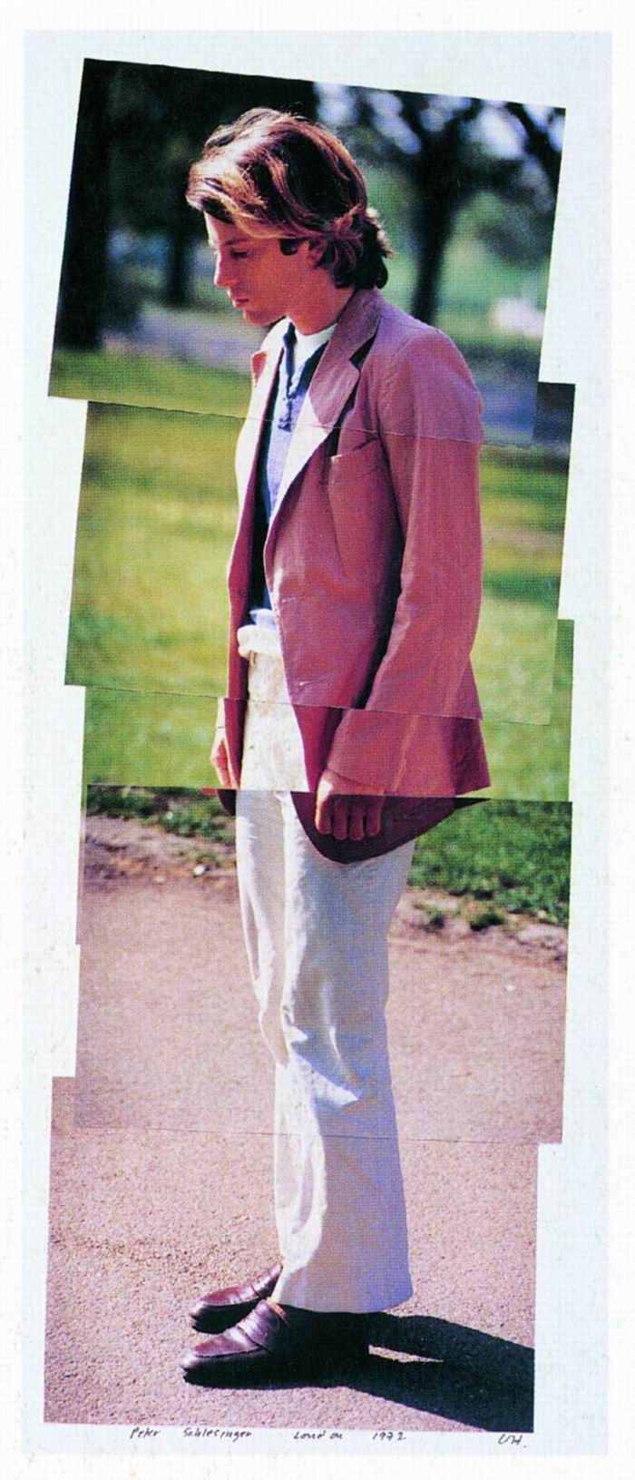 彼得·施莱辛格，霍克尼，1972年，伦敦