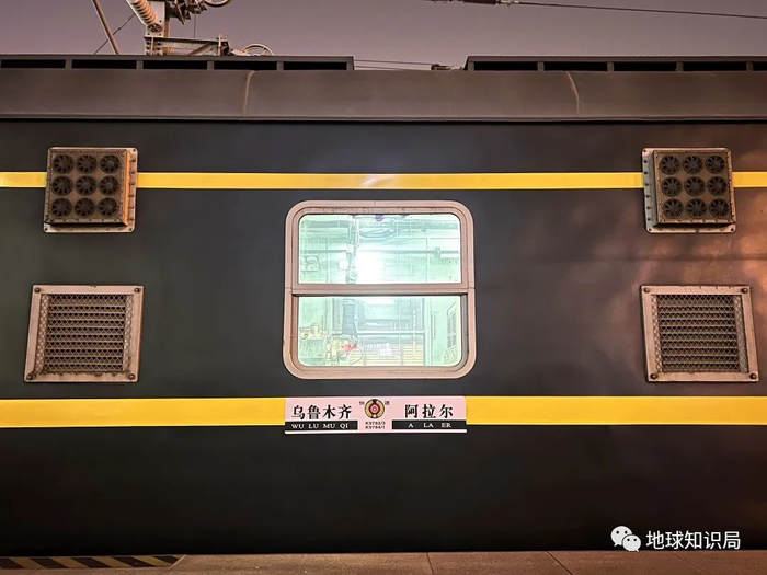 K9782最后一班发往阿克苏终到的列车，此后就变为历史了（图：杔格）
