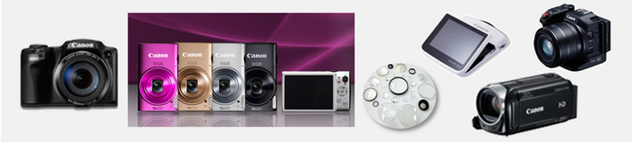 佳能珠海工厂生产的产品以小型数码相机为主（图片来源：公司官网）