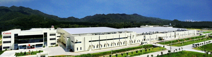 佳能珠海公司场景（图片来源：公司官网）