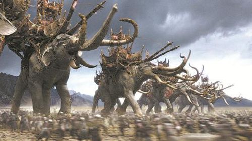 《指环王》中人类与怪兽之战