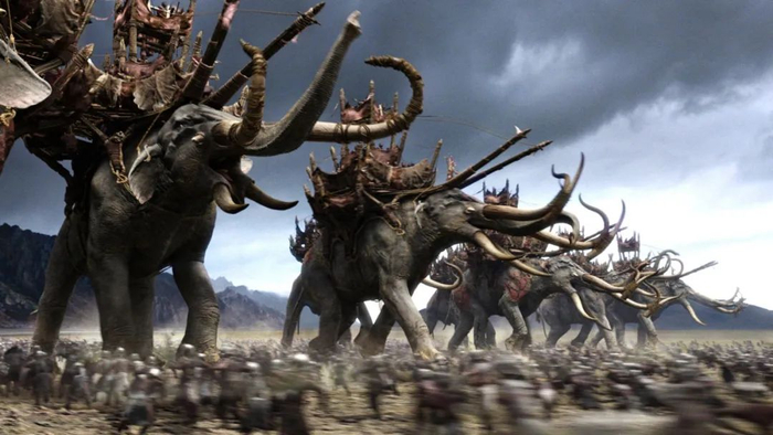 《指环王》中人类与怪兽之战