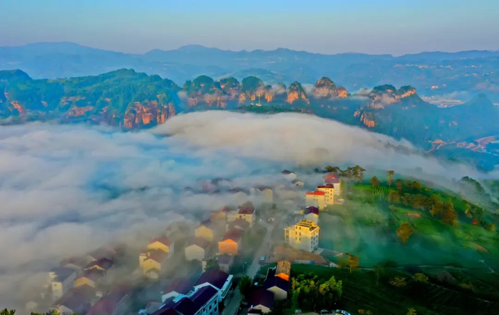 浙江绍兴新昌县天姥山风貌。受访单位供图