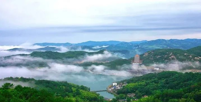 浙江天台县天台山整体风貌。受访单位供图