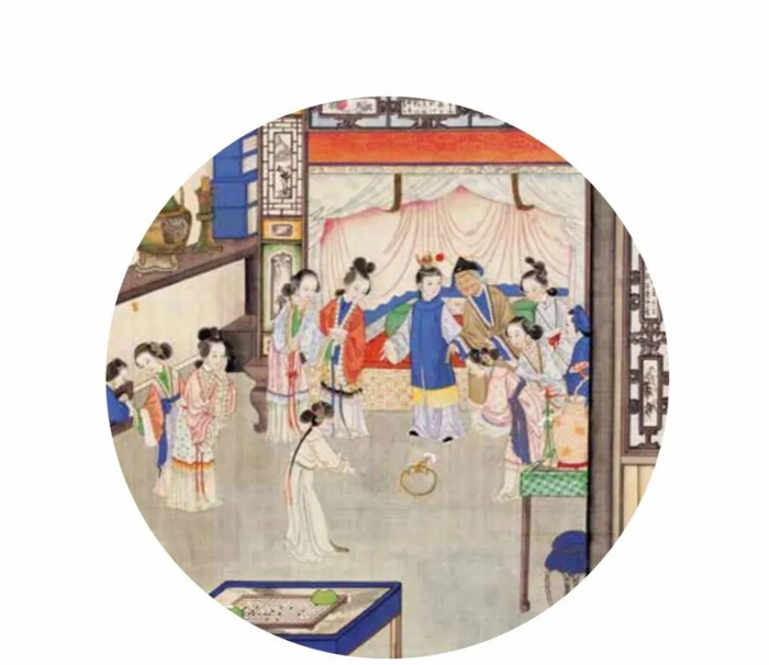 宝黛初见，宝玉摔玉