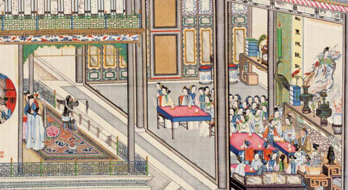 生辰宴宝钗巧点戏