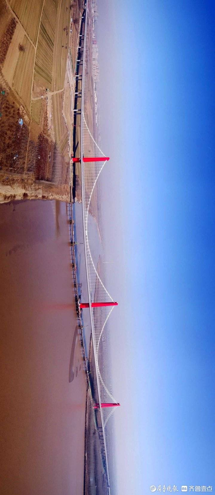 明天就通车济南黄河凤凰大桥全景图来了