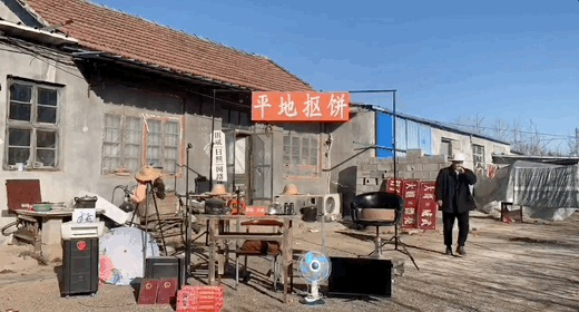 ▲田斌拍摄现场