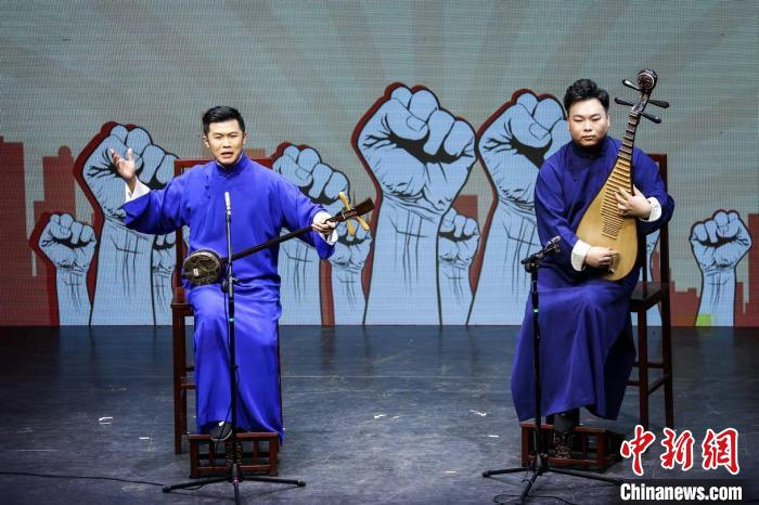 苏州评弹演出现场 中国对外文化集团有限公司供图