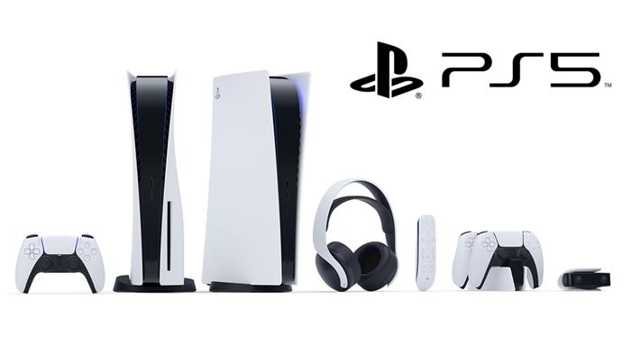 索尼游戏主机PS5。索尼互娱官网截图。