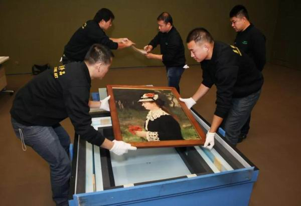 中华艺术宫（上海美术馆）布展现场