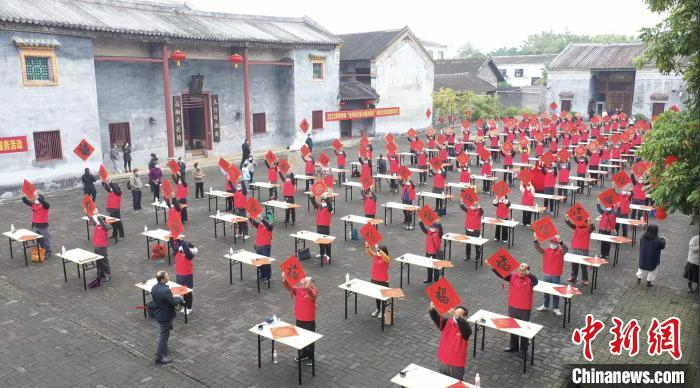 航拍活动现场 刘宇翔 摄