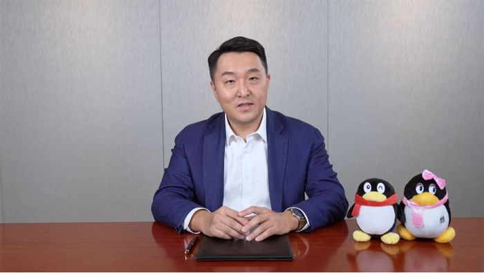 腾讯集团高级副总裁马晓轶。