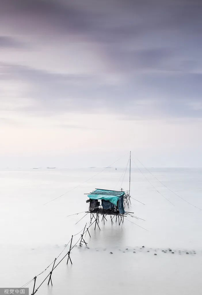 滬，竹子制成的拦河网