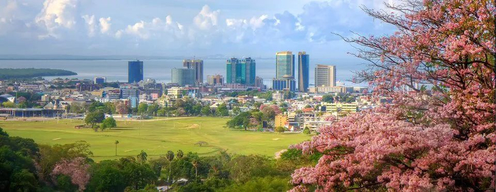 ▲特多首都西班牙港。/特多驻华使馆供图