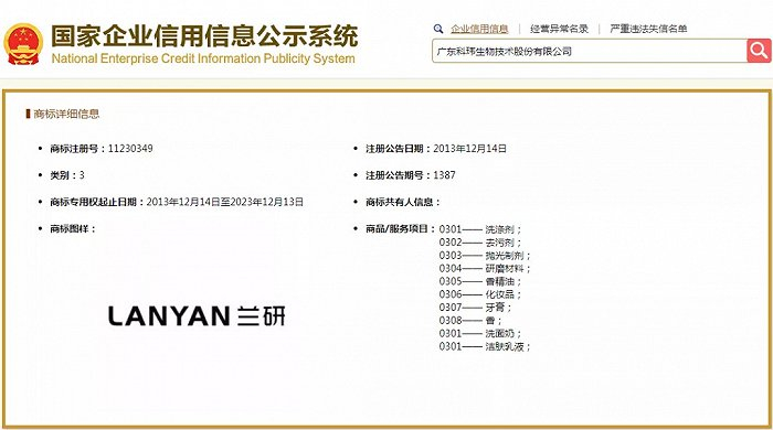 ▍截自国家企业信用信息公示系统