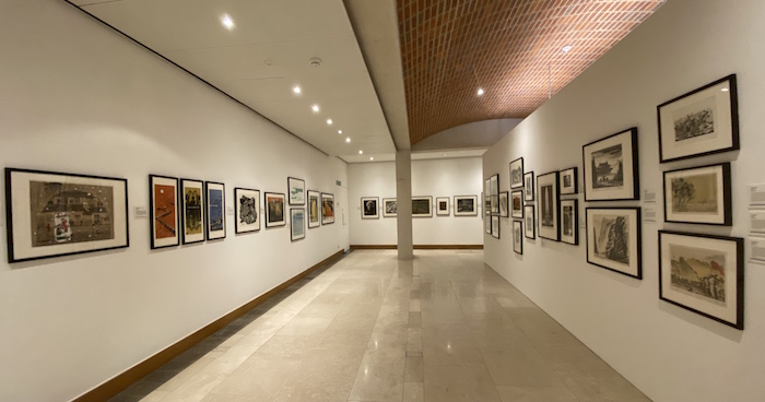 展厅一角，世代及新中国