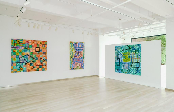 “记忆的边缘”展览现场，杜梦堂（上海）