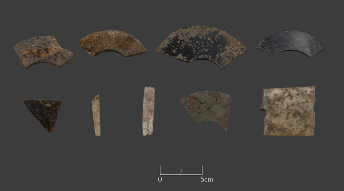 太平遗址出土玉器。陕西省考古研究院供图
