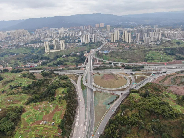 南环立交改造工程 市住房城乡建委供图