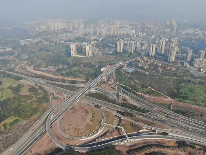南环立交改造工程 市住房城乡建委供图