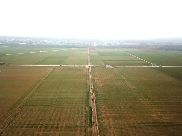 这是河南省洛阳市孟津区平乐镇金村东周王陵区地表现状 （洛阳市文物考古研究院供图）