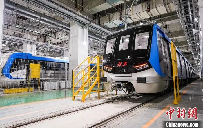 京港地铁17号线列车。京港地铁供图