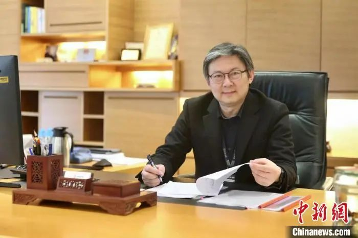 京港地铁总经理邵信明。中新社记者 易海菲 摄